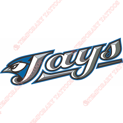 Toronto Blue Jays Customize Temporary Tattoos Stickers NO.1999